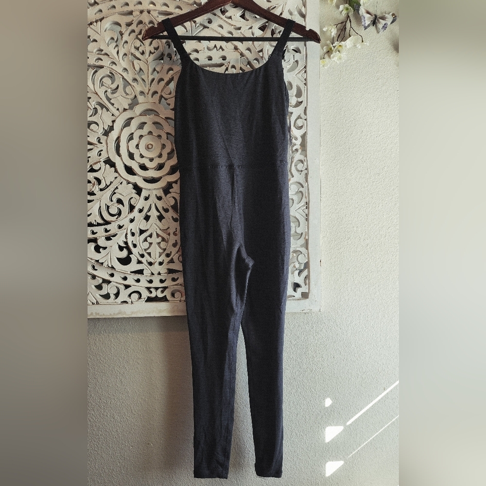 DUNNES STORE YOGA JUMPSUIT NWT GRAY SIZE ADJUSTABLE STRAPS SMALL - Picture 5 of 14